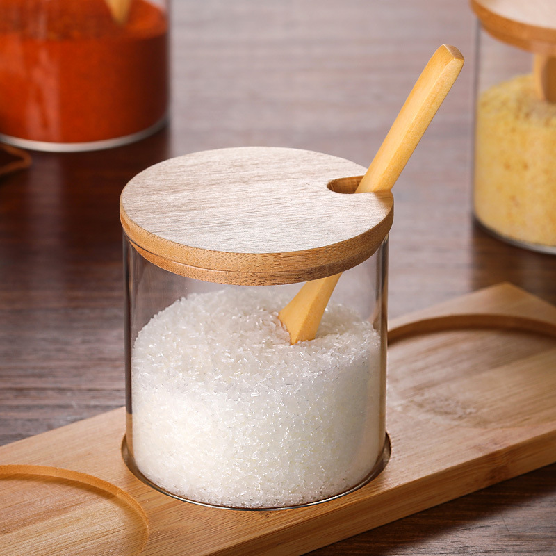Glass seasoning bottle seasoning box set - Image 4