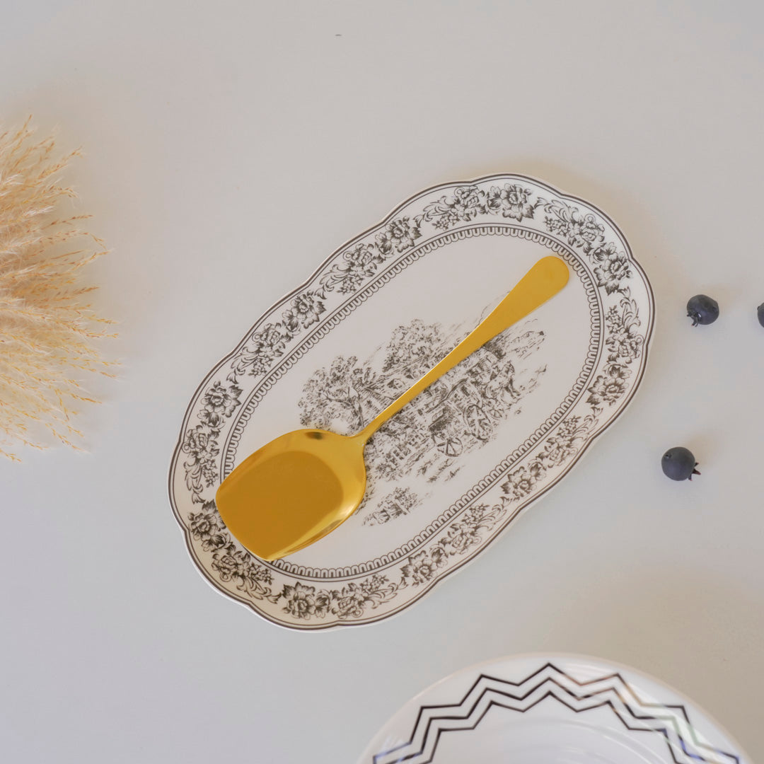 Set of 3 Serving Spoons for dry items | Luxury | Stainless Steel - Image 14