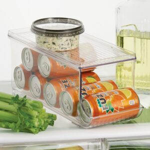 Drinks Can Store With Lid - Fridge Binz